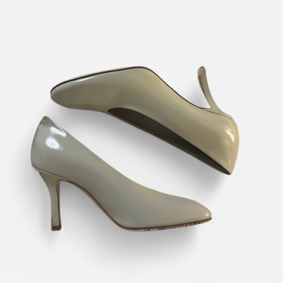 Burberry Shoes - BURBERRY 
85mm Slip-On Leather Pumps
Women’s size EU 37.5